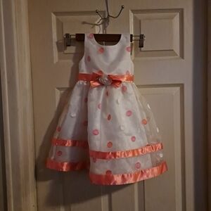 Youngland Girls 4T Polka-dot dress
